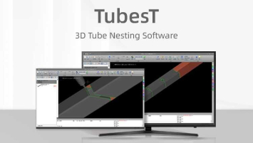 TubesT Software CAD CAM 3D cięcie rur i profili Nesting H-beam FlyCut