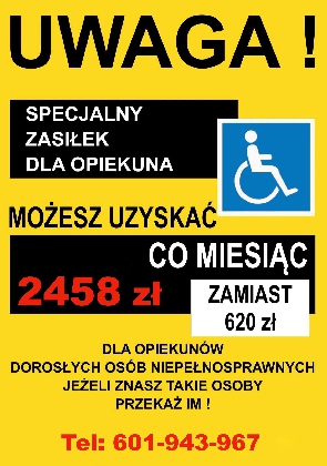 Zasiłki opiekuńcze